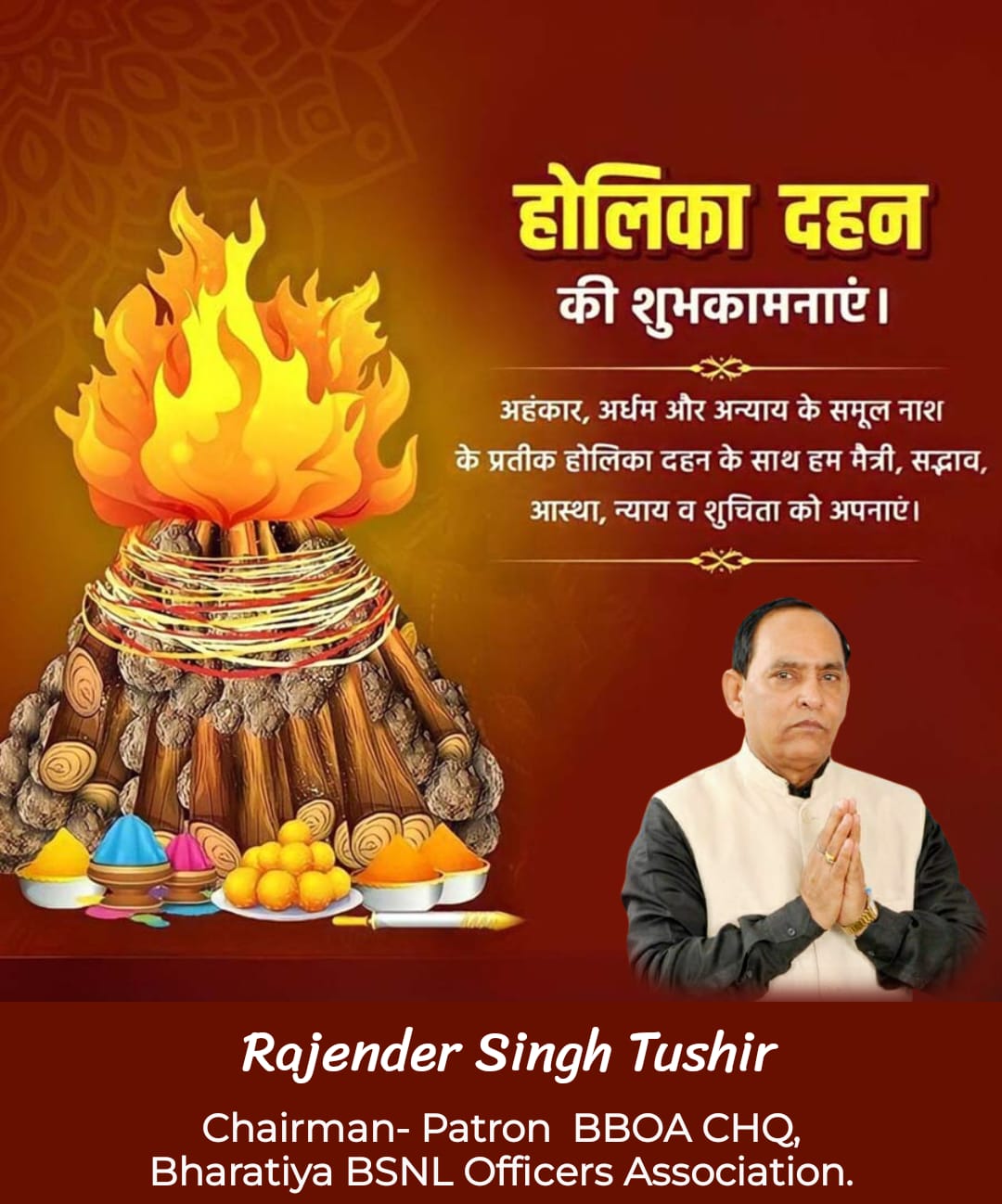 Holika Dahan Celebration